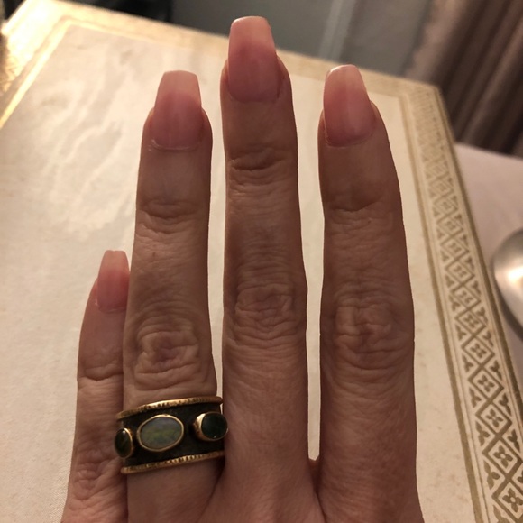 Artisan one of a kind ring - Picture 2 of 2